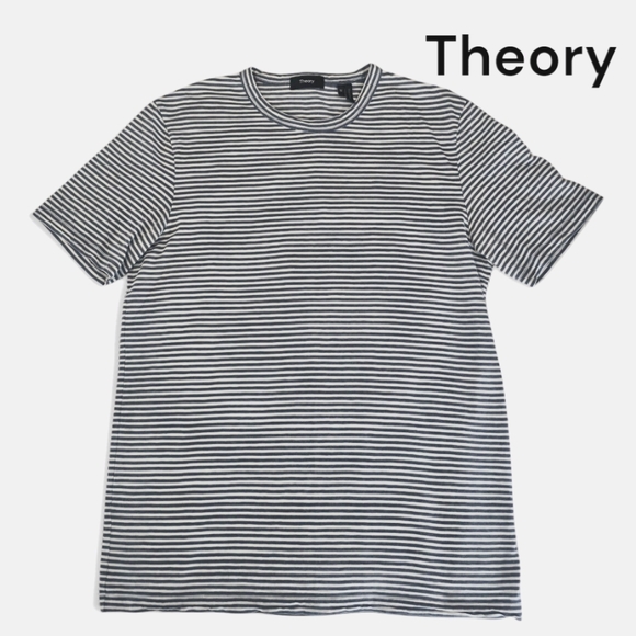 Theory Mens Essential Tee Short Sleeve Size Medium - Picture 1 of 3